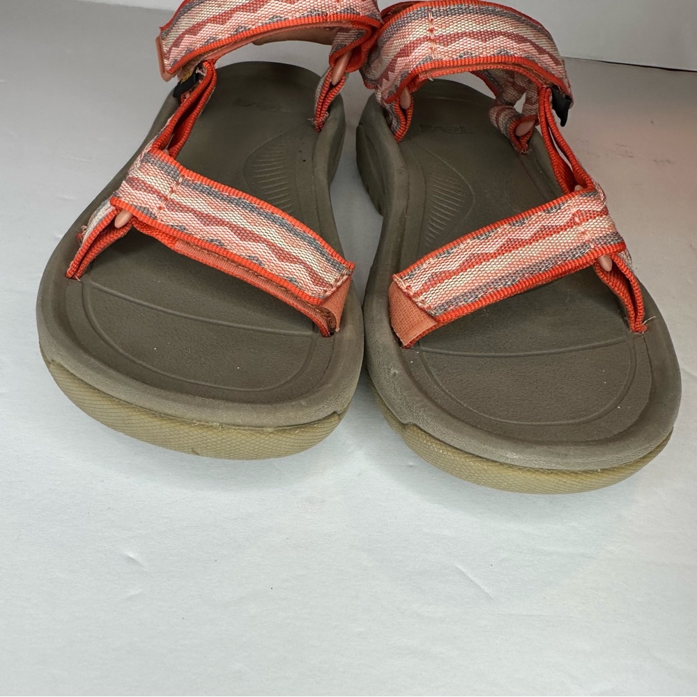 Teva Hurricane XLT2 Strap-On Sandals Orange/Pink Women Size 5 - Picture 5 of 10